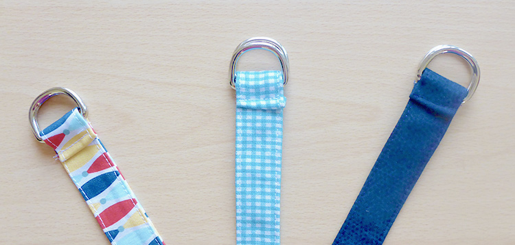 Sew Your Own Belts for Back to School