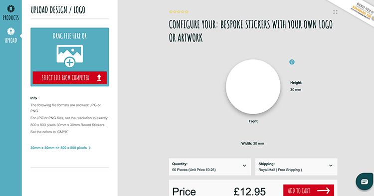 Create your own Stickers with the Wunderlabel Configurator Create your own Stickers with the Wunderlabel Configurator
