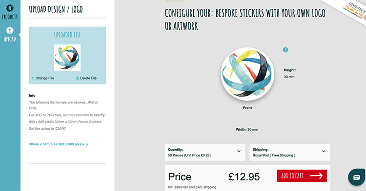 Create your own Stickers with the Wunderlabel Configurator Create your own Stickers with the Wunderlabel Configurator