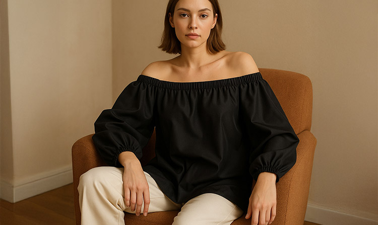One Shoulder Blouse
