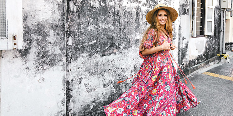 flowing maxi dresses