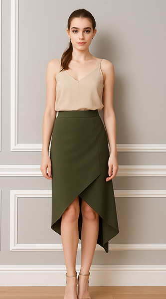 Asymmetrical Skirt
