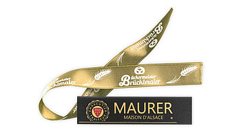 Geschenkband mit eigenem Logo