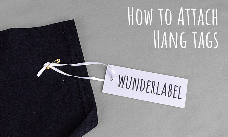 hang tag on clothing