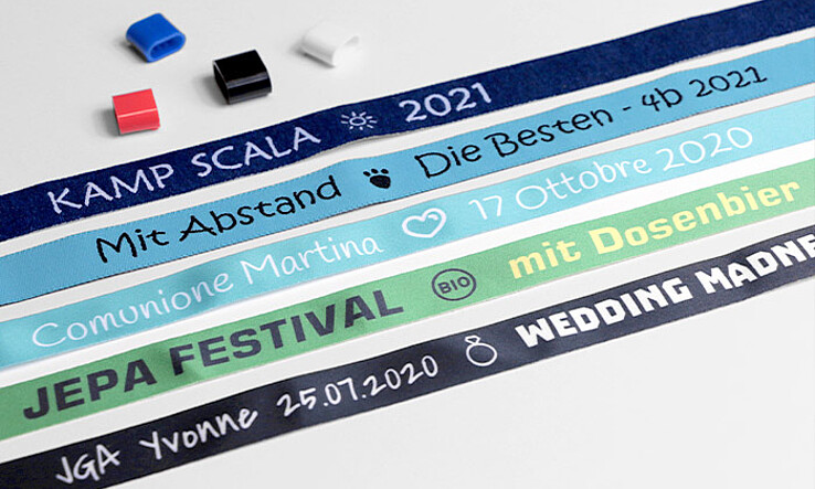 Types of Festival Wristbands