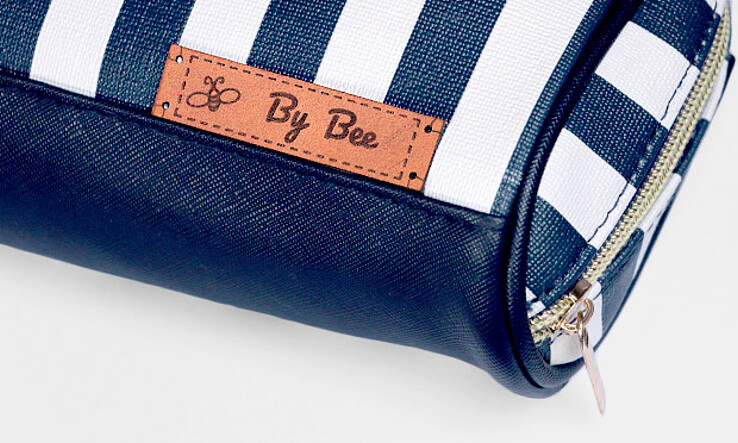 design leather labels